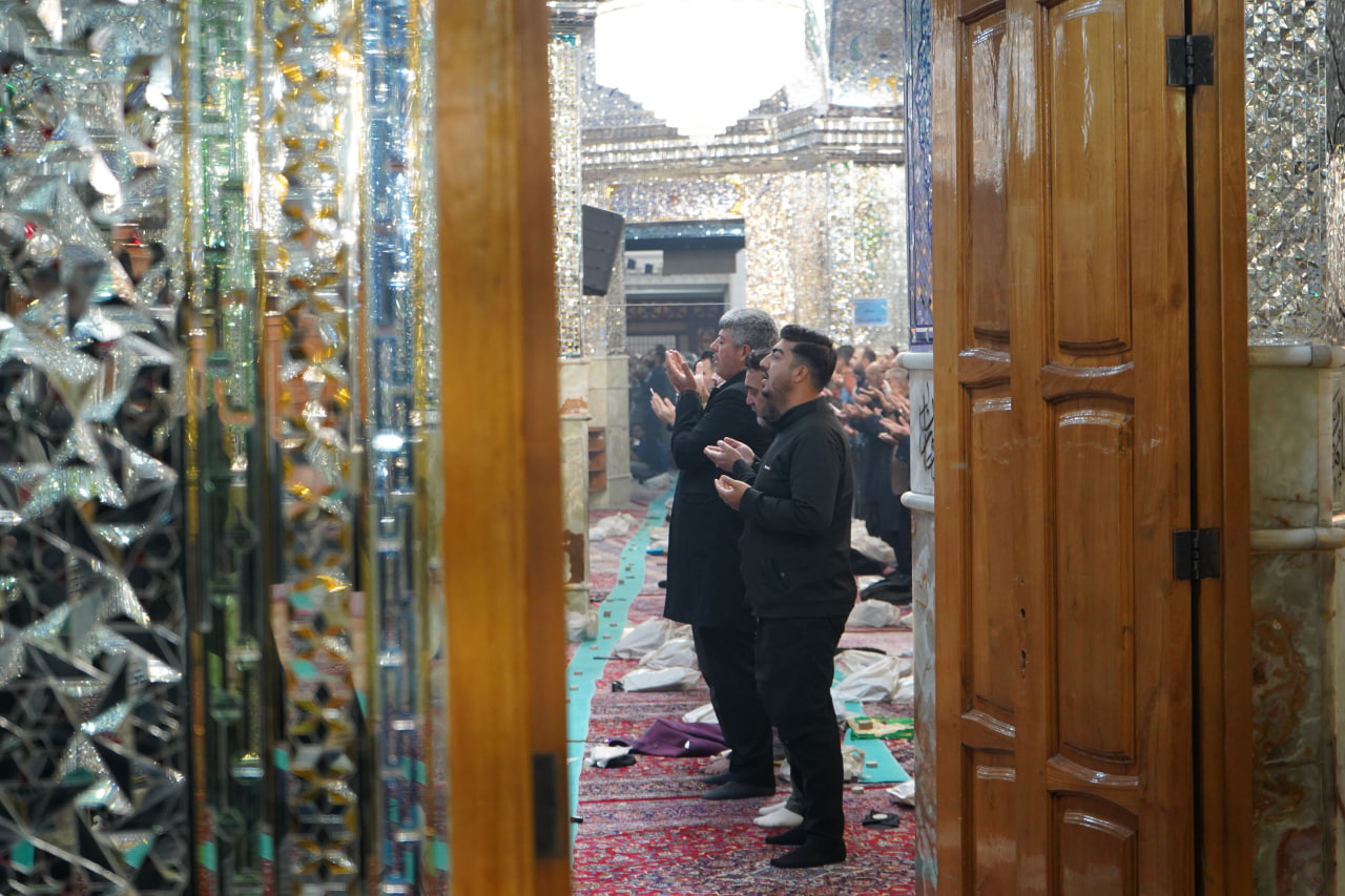 photo 2026 03 21 08 36 54 - اقامه باشکوه نماز عید فطر در حرم مطهر حضرت شاهچراغ علیه&zwnj;السلام