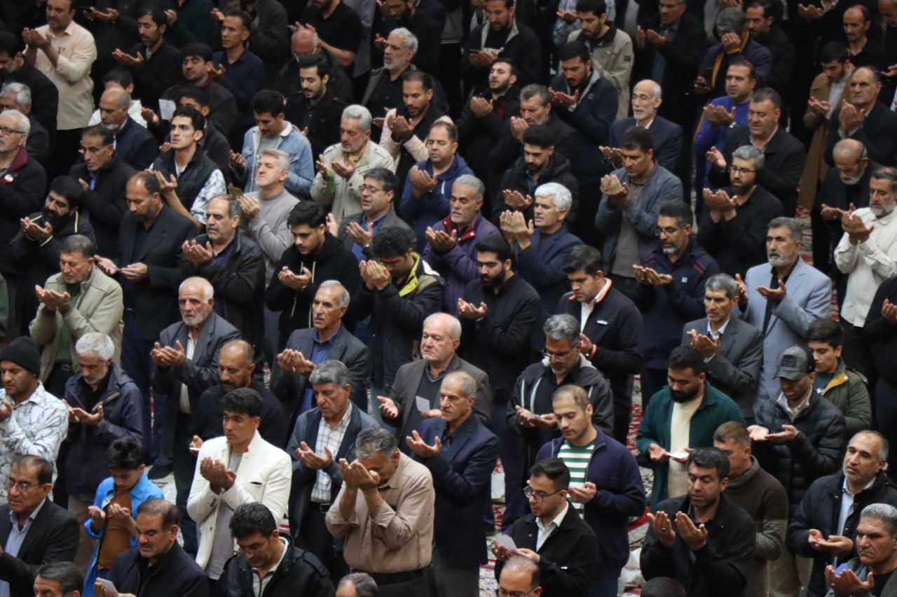 photo 2026 03 21 08 36 59 - اقامه باشکوه نماز عید فطر در حرم مطهر حضرت شاهچراغ علیه&zwnj;السلام