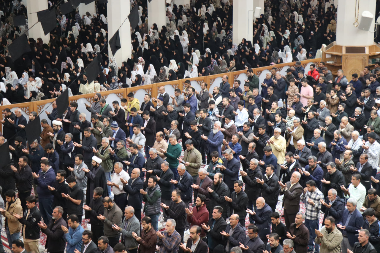 photo 2026 03 21 08 37 00 - اقامه باشکوه نماز عید فطر در حرم مطهر حضرت شاهچراغ علیه&zwnj;السلام