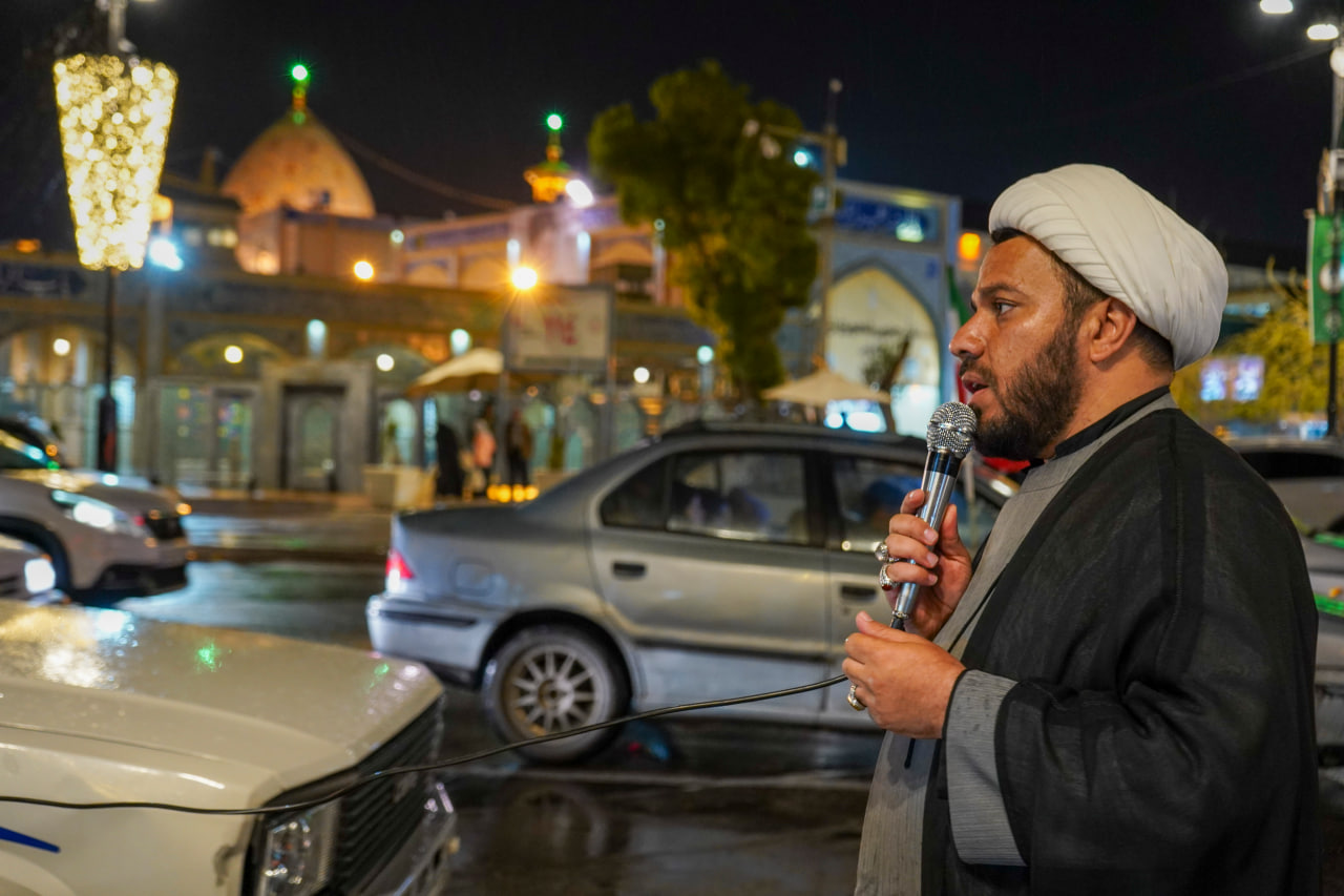 تصاویر | کاروان خودرویی حرم حضرت شاهچراغ (ع) در دفاع از انقلاب اسلامی و وفاداری به رهبر شهید photo 2026 03 24 11 29 45 - تصاویر | کاروان خودرویی حرم حضرت شاهچراغ (ع) در دفاع از انقلاب اسلامی و وفاداری به رهبر شهید