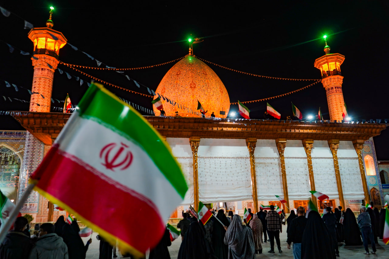 photo 2026 03 31 21 40 57 - گلبانگ تکبیر الله اکبر در حرم مطهر حضرت شاهچراغ علیه السلام