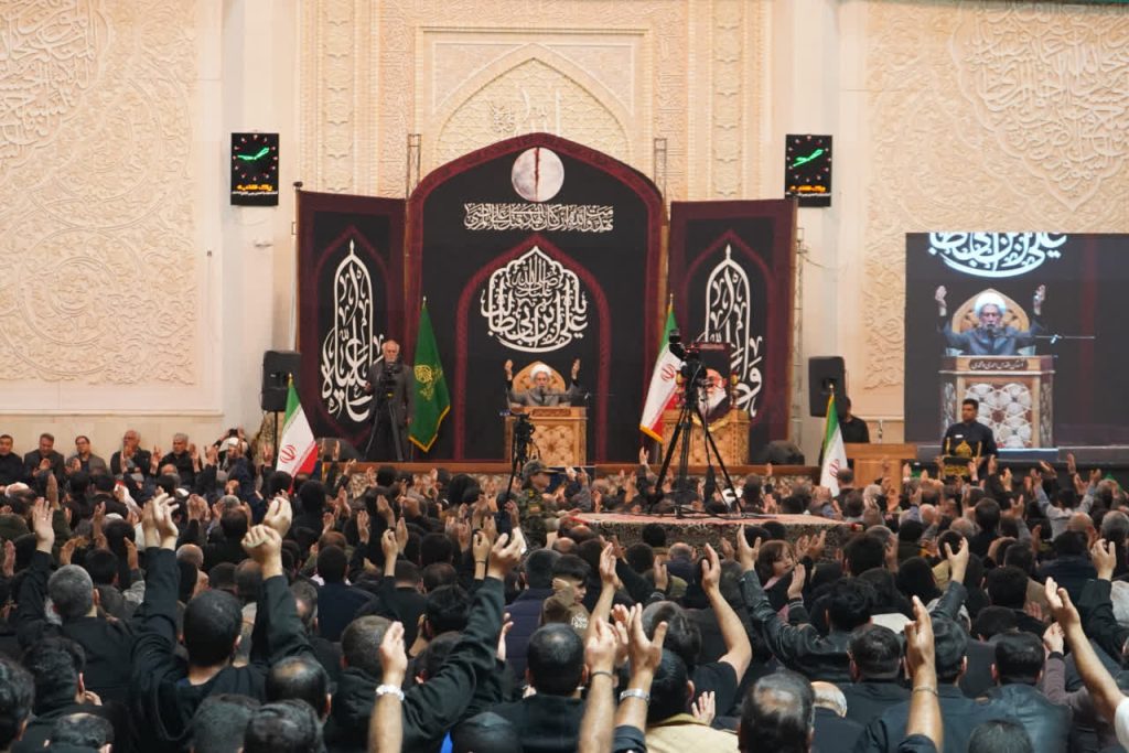 حرم شاهچراغ (ع) در سوگ شهادت قائد امت photo 2026 04 05 23 42 35 1024x683 - حرم شاهچراغ (ع) در سوگ شهادت قائد امت