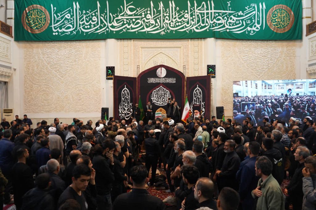 photo 2026 04 05 23 42 37 1024x682 - حرم شاهچراغ (ع) در سوگ شهادت قائد امت