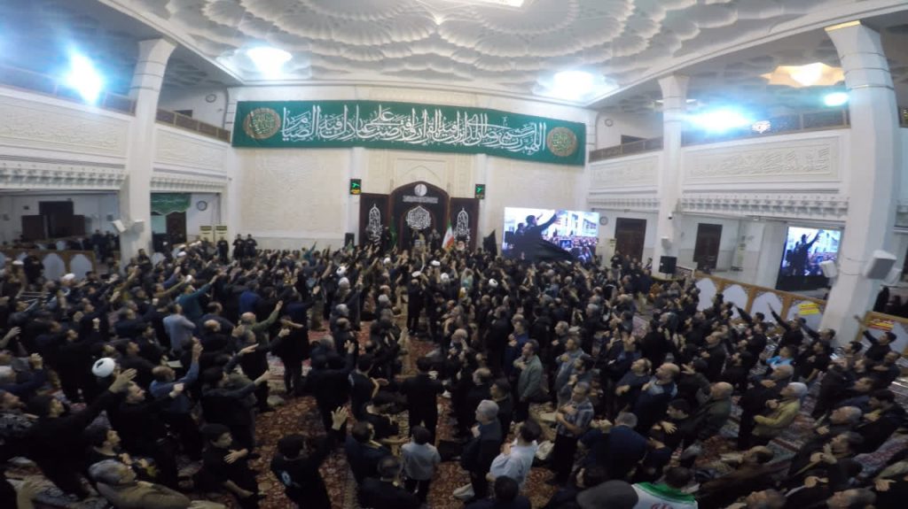 حرم شاهچراغ (ع) در سوگ شهادت قائد امت photo 2026 04 05 23 42 41 1024x575 - حرم شاهچراغ (ع) در سوگ شهادت قائد امت